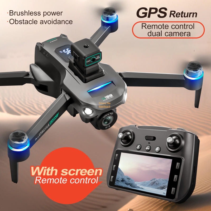 Drone Beacon Light - 8K Dual Camera 5G WIFI FPV