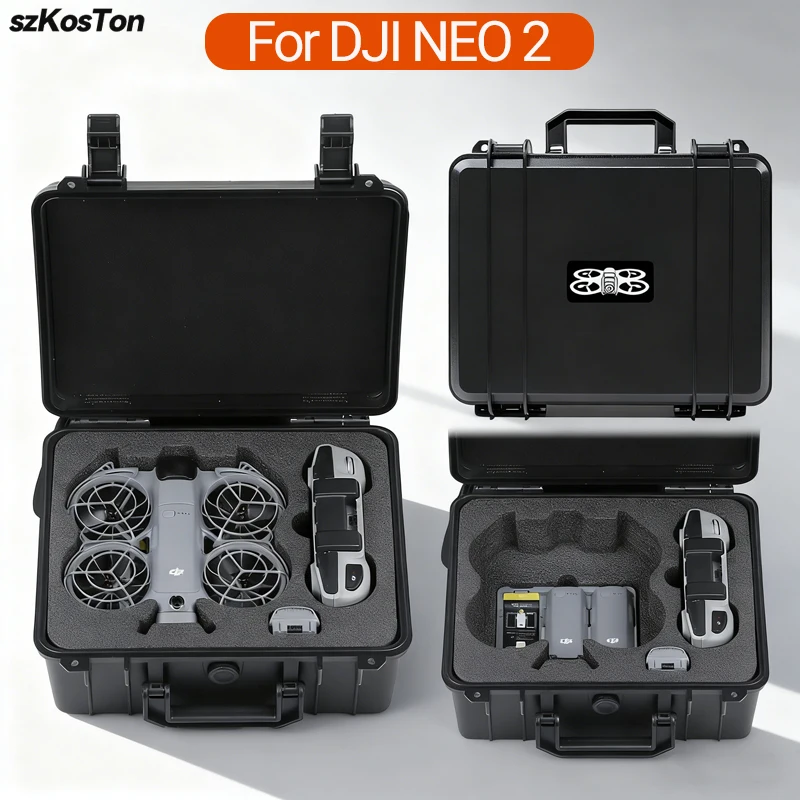 Drone Hard Shell Case - Portable Safety Box For DJI NEO