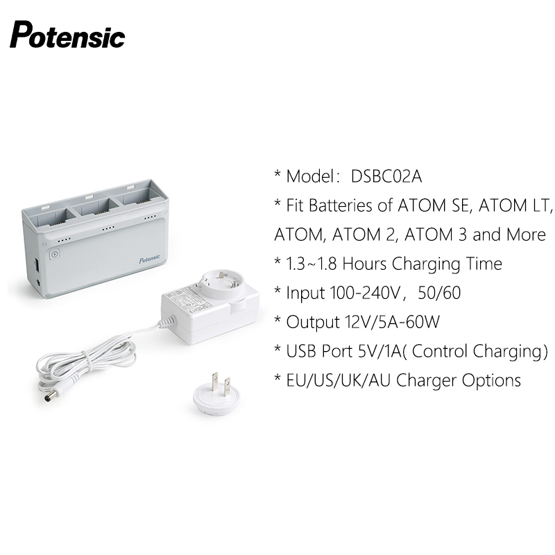 Drone Charging Hub - Potensic Original 60W Charging Hub for