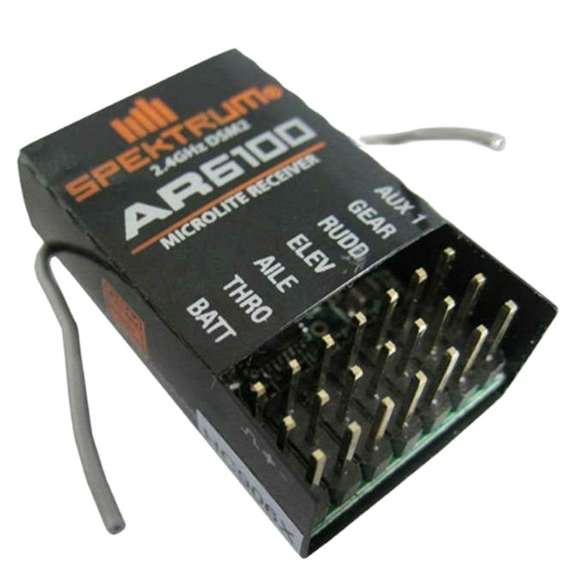 Drone Battery Adapter - AR6100 DSM2 6CH 2.4GHz Receiver for