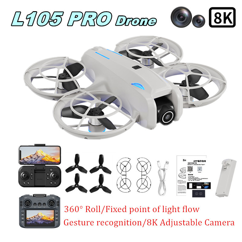 Drone Power Bank - L105 PRO Drone Duel 8k Lens