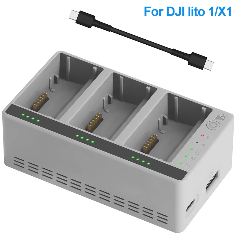Charger Hub for DJI LITO 1 X1  - Drone Charging Hub recension och pris