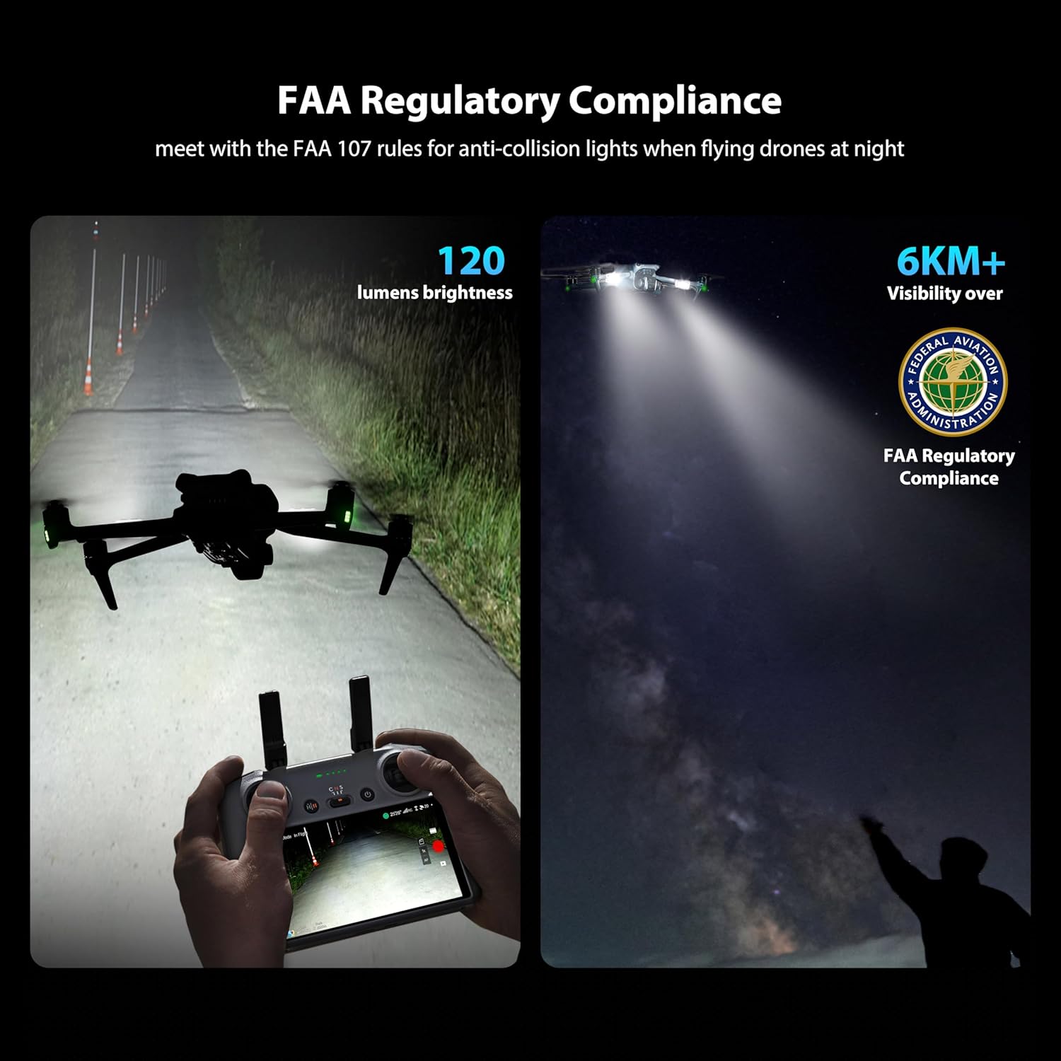 STARTRC Drone Strobe Light Ant - Drone Beacon Light recension och pris