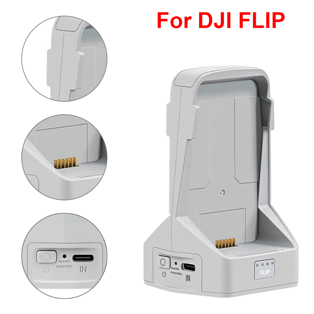 Battery Charger For DJI Flip T - Drone Power Bank recension och pris