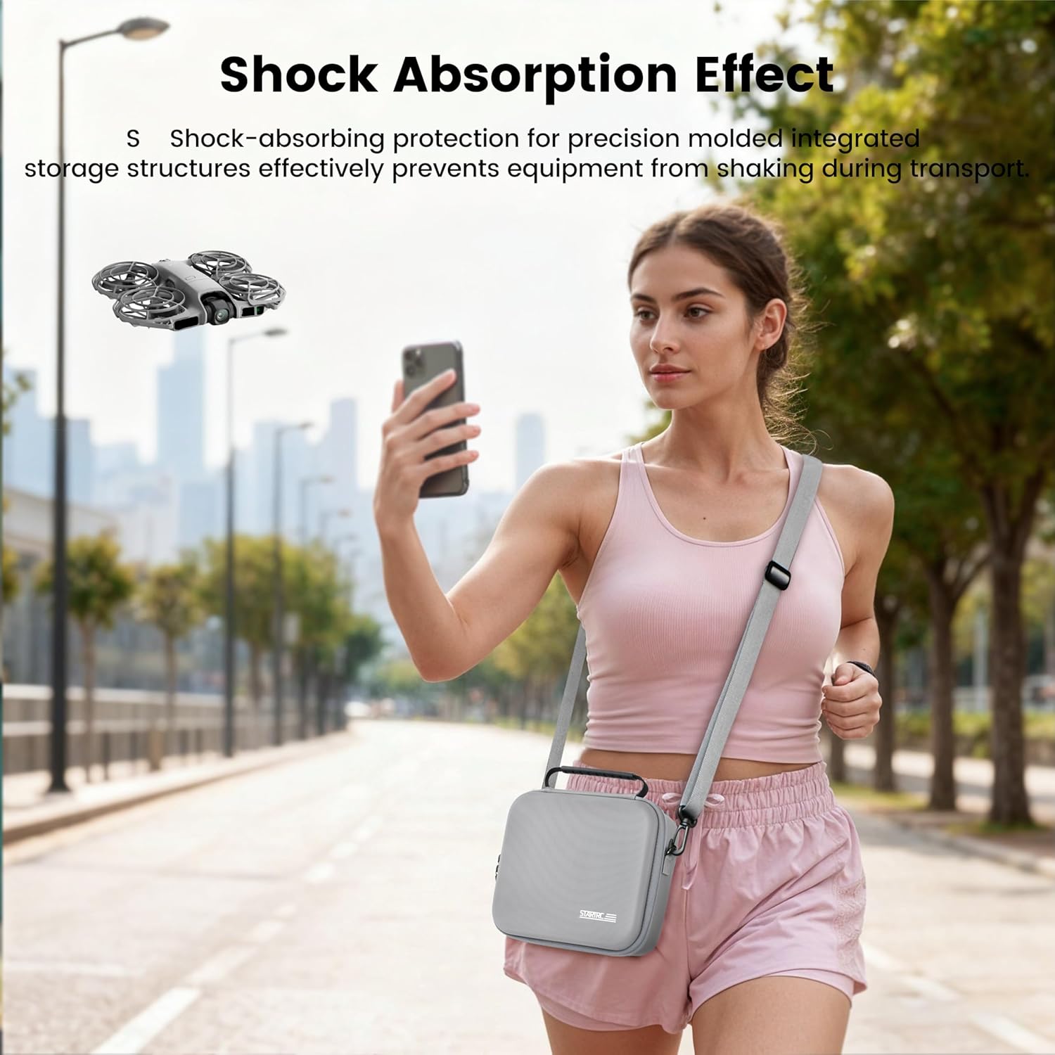 STARTRC Neo 2 Portable PU Shou - Drone Carrying Case recension och pris