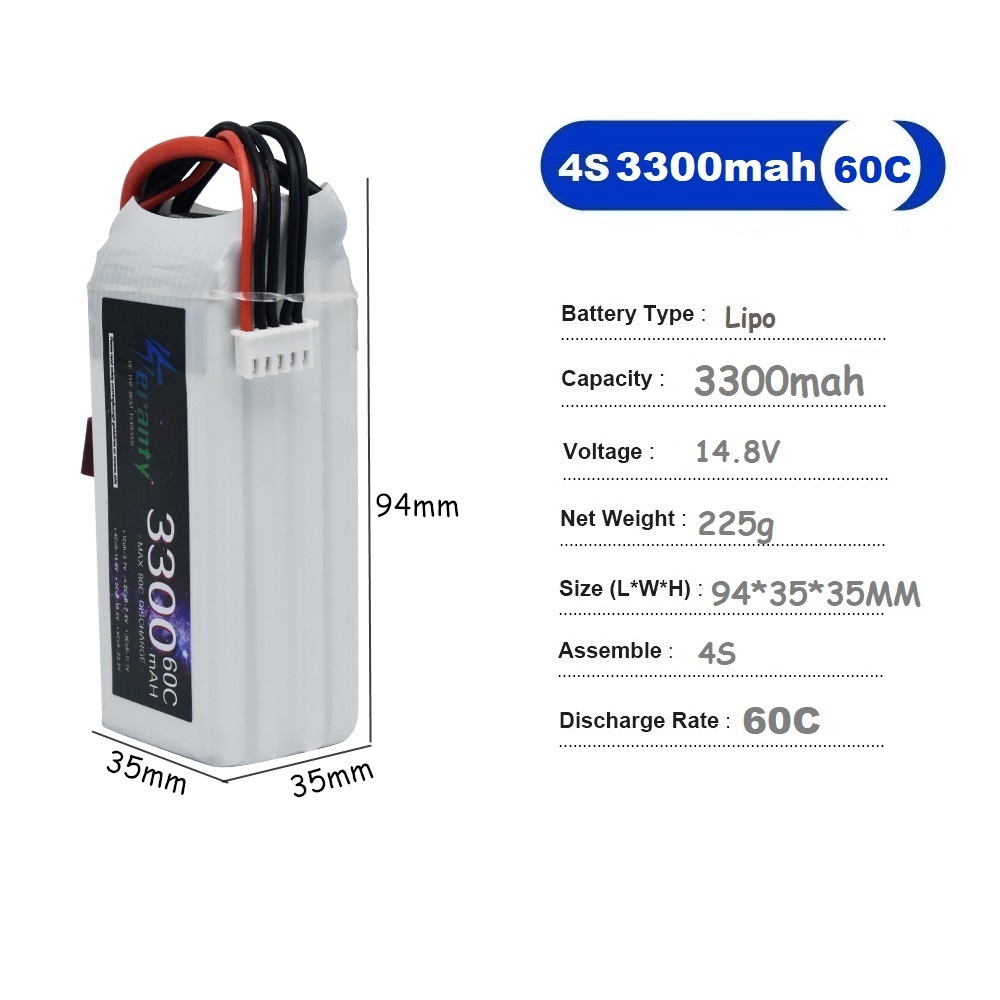 LiPo Rechargeable Battery 4S 3 - Drone Power Bank recension och pris