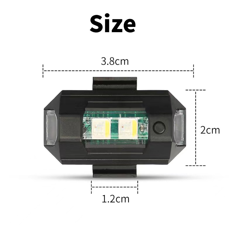 Motorcycle Lights Drone Strobe - Drone Beacon Light recension och pris