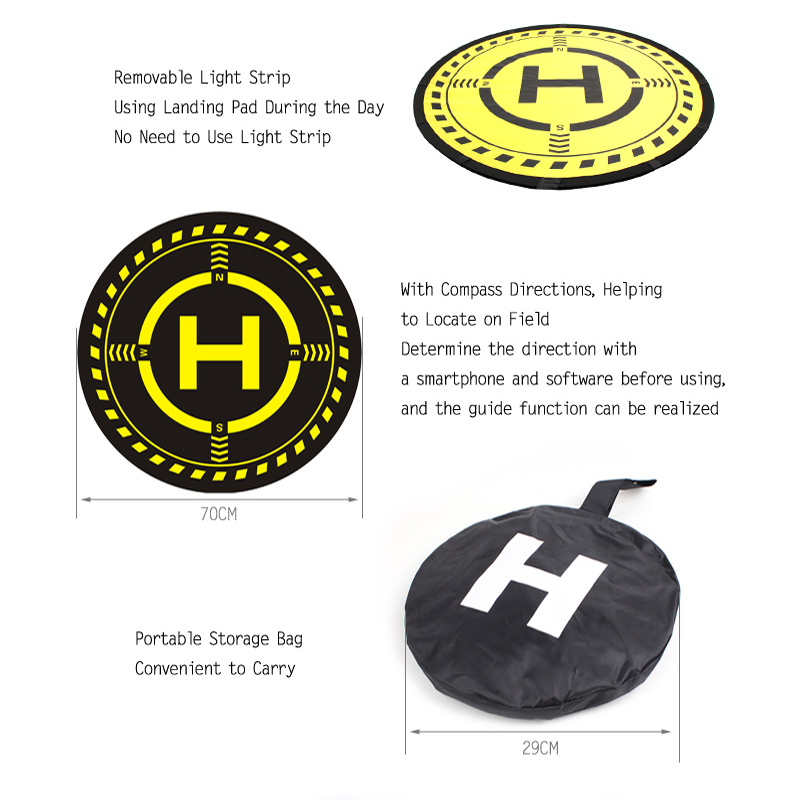 drone Parking apron with light - Drone Landing Pad recension och pris