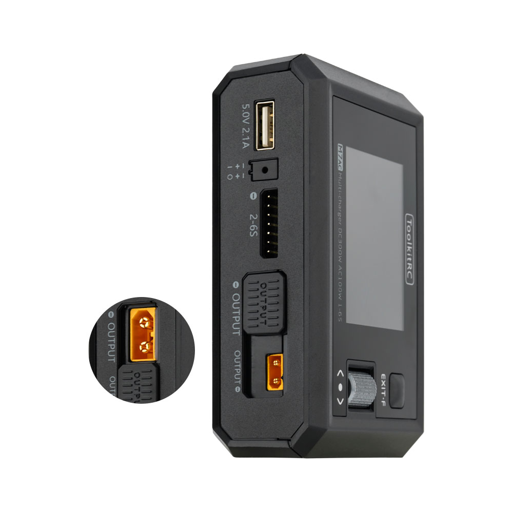 ToolkitRC M7AC 100W AC / 300W  - Drone Battery Adapter recension och pris