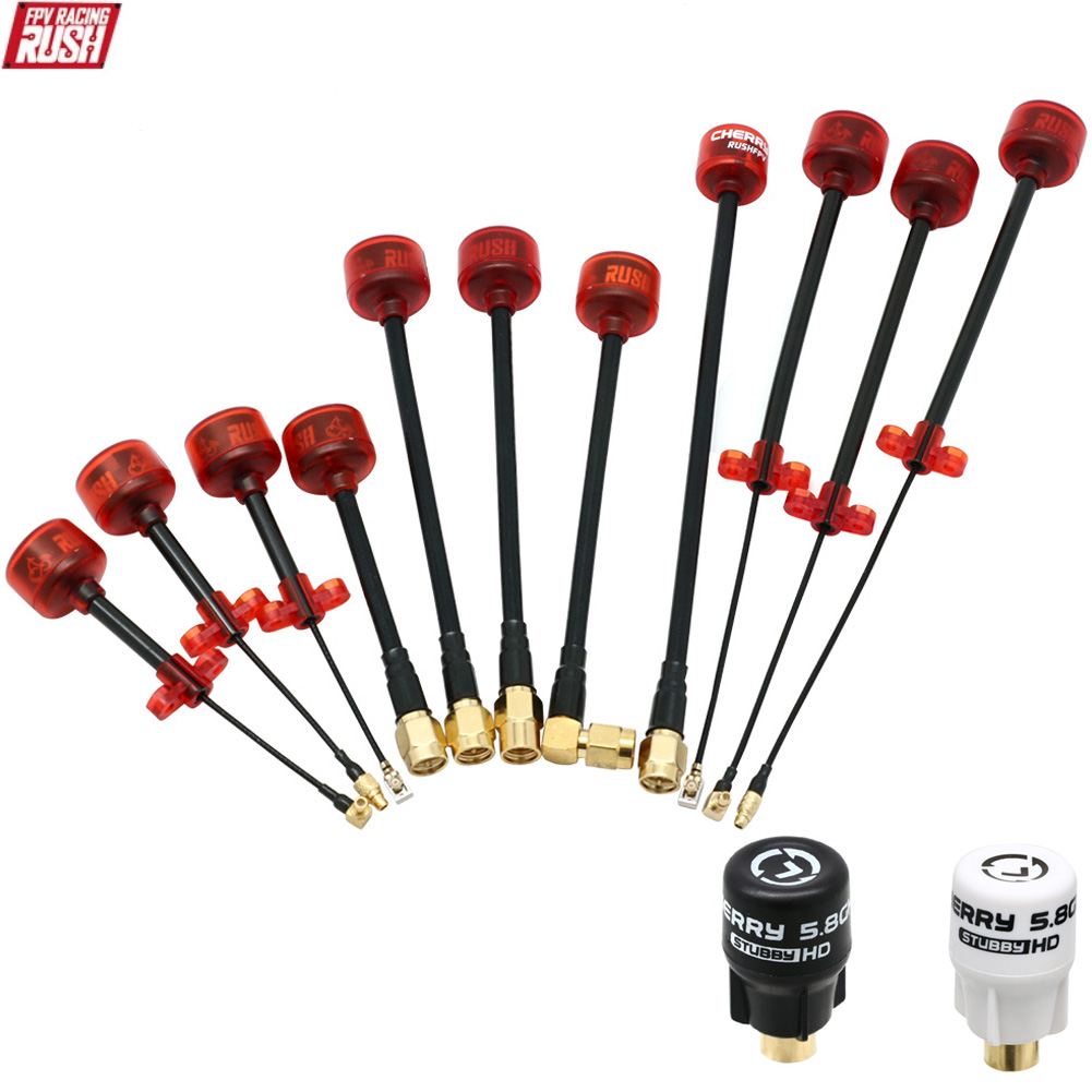 Rush Cherry FPV 5.8G Antenna L - Drone Battery Adapter recension och pris