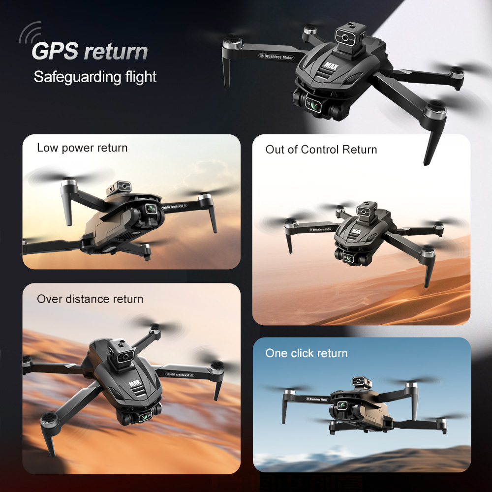 V168 PRO Max GPS Drone 8K Prof - Drone Power Bank recension och pris