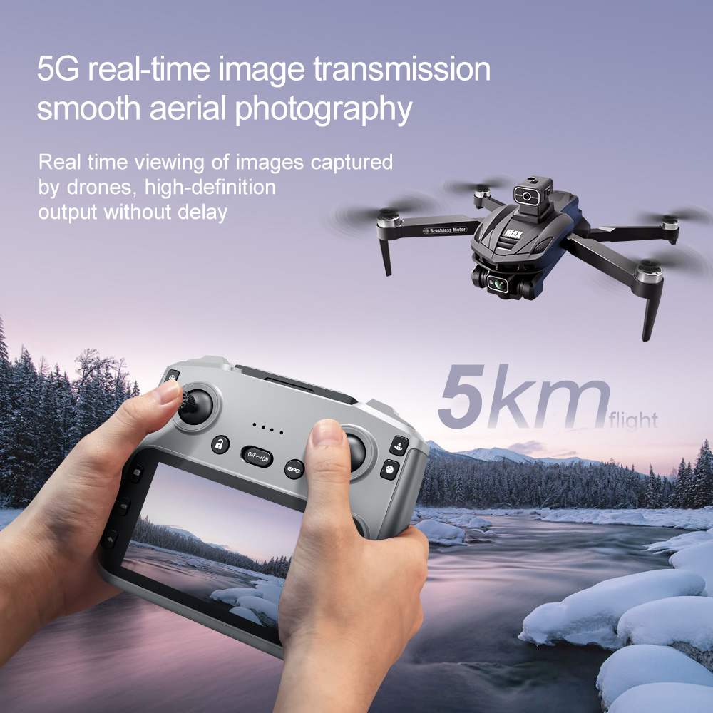 V168 PRO Max GPS Drone 8K Prof - Drone Power Bank recension och pris