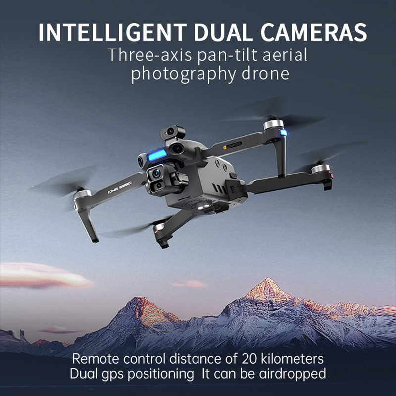 2026 New 8K Dual Camera Drone  - Drone Power Bank recension och pris