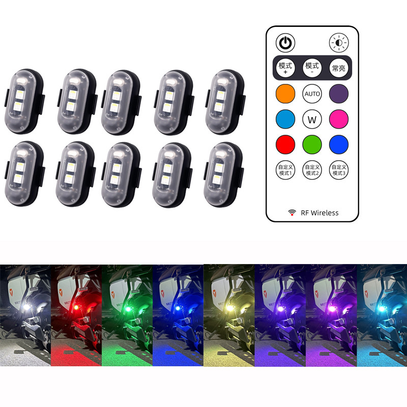 10x 4x 8Colors Wireless LED Dr - Drone Beacon Light recension och pris