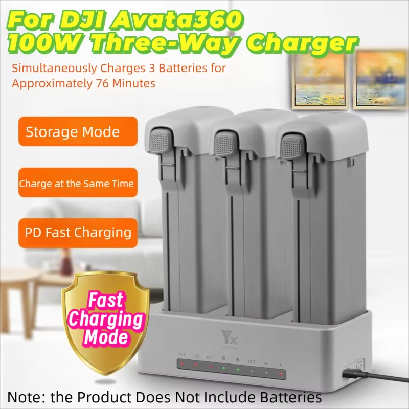 For DJI AVATA360 Drone Battery - Drone Charging Hub recension och pris