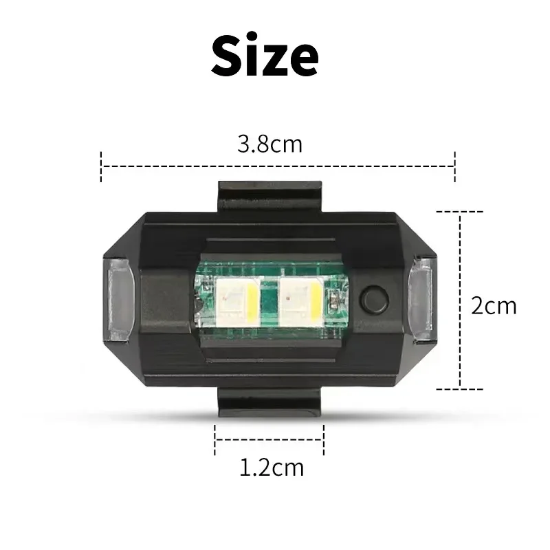 Motorcycle Lights Drone Strobe - Drone Strobe Light recension och pris