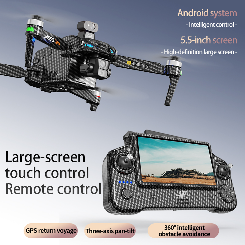 AE60 GPS Drone Professional 8K - Drone Controller Screen recension och pris
