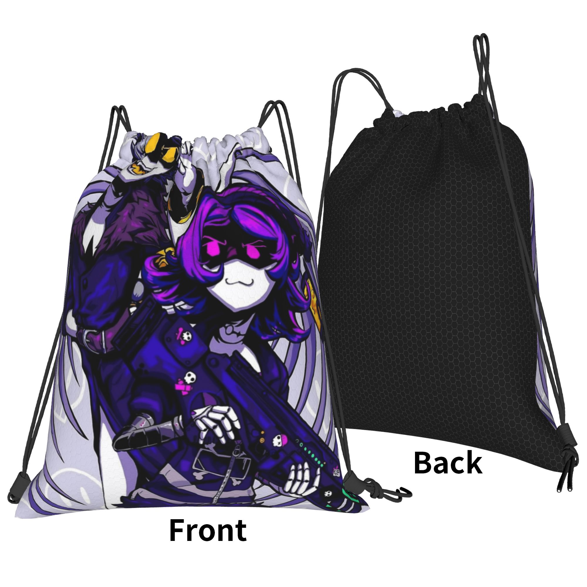 Murder Drones Anime Drawstring - Drone Backpack recension och pris