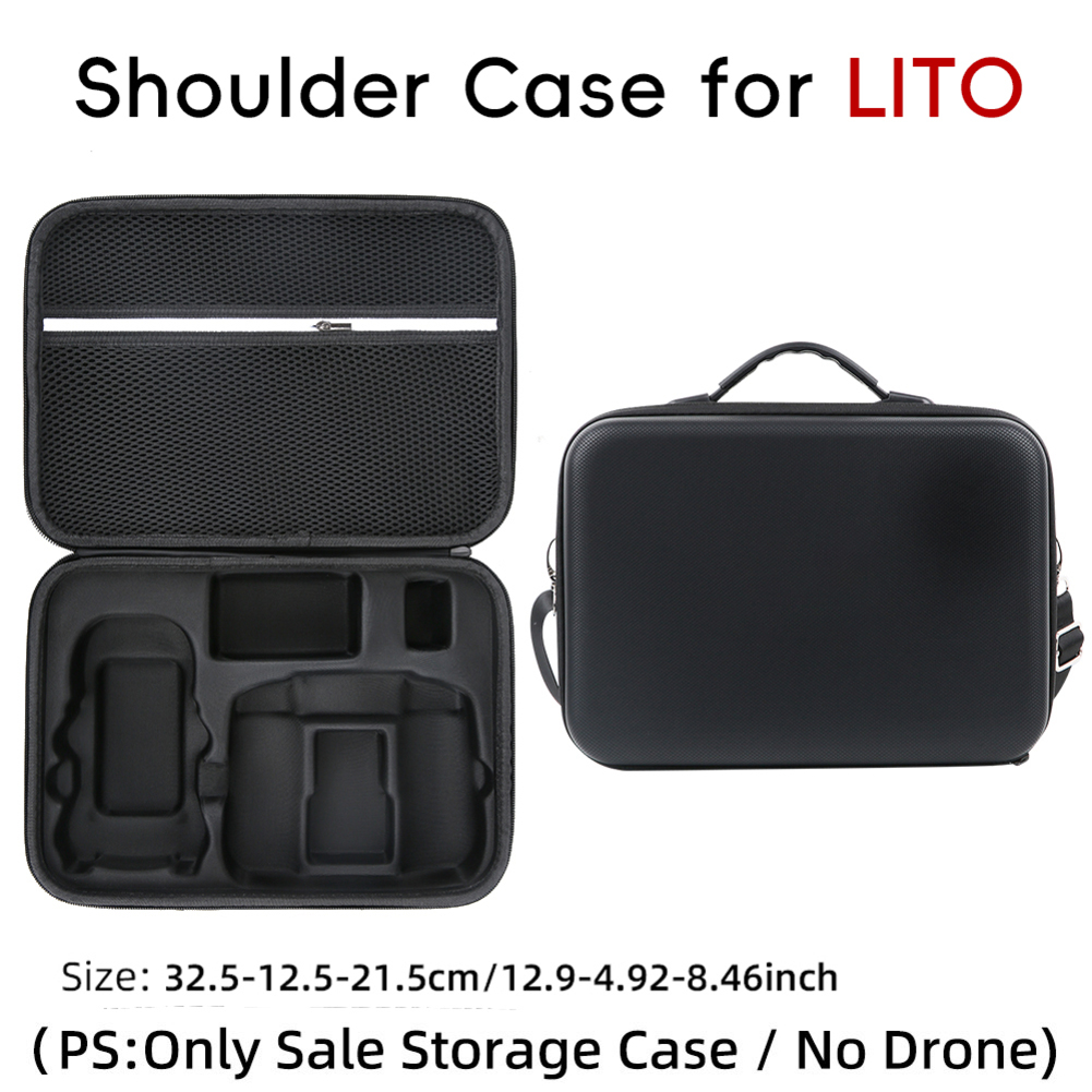 For DJI Lito 1 X1 For RC2 Shoc - Drone Hard Shell Case recension och pris