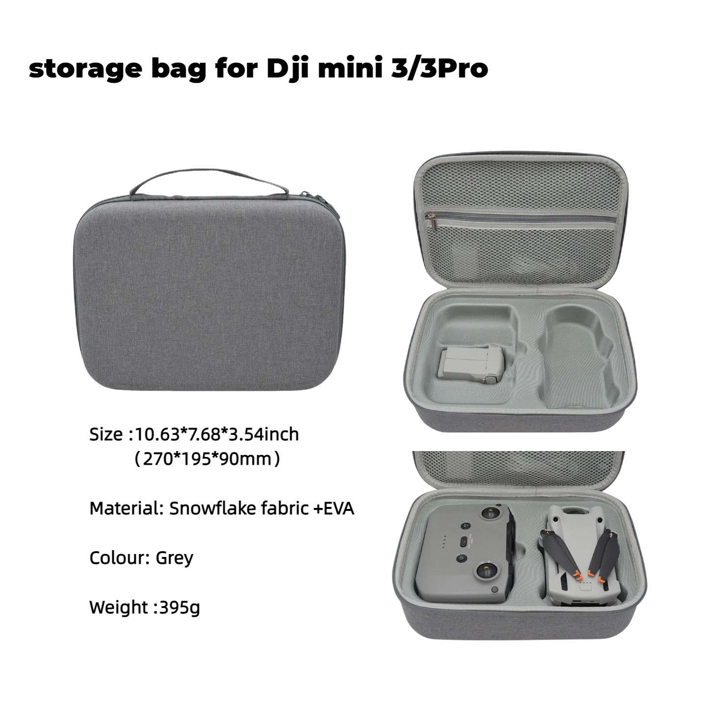 Hard EVA Drone Bag For DJI Min - Drone Controller Hood recension och pris
