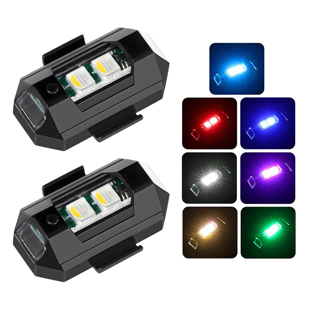 2PCS Mini LED Strobe Lights De - Drone Beacon Light recension och pris