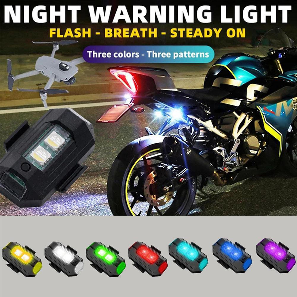 2PCS Mini LED Strobe Lights De - Drone Beacon Light recension och pris