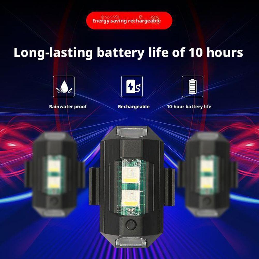 2PCS Mini LED Strobe Lights De - Drone Beacon Light recension och pris