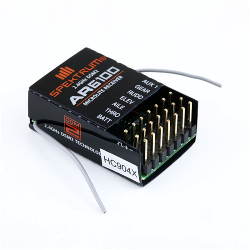 AR6100 DSM2 6CH 2.4GHz Receive - Drone Battery Adapter recension och pris