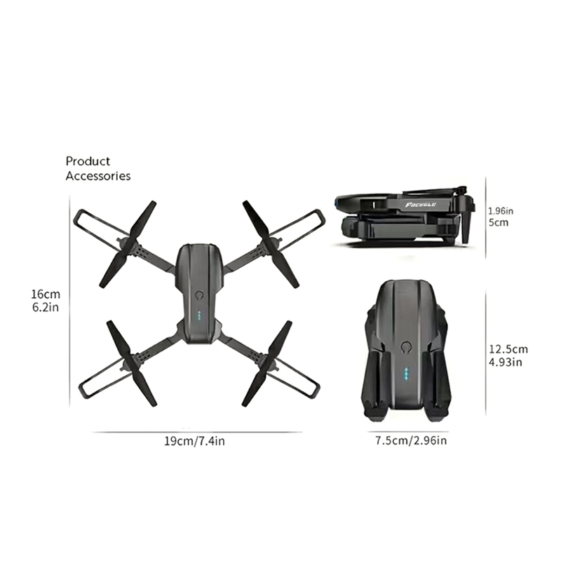 FACEGLE UAV E99 Nova RC Drone  - Drone Remote Controller Lanyard recension och pris