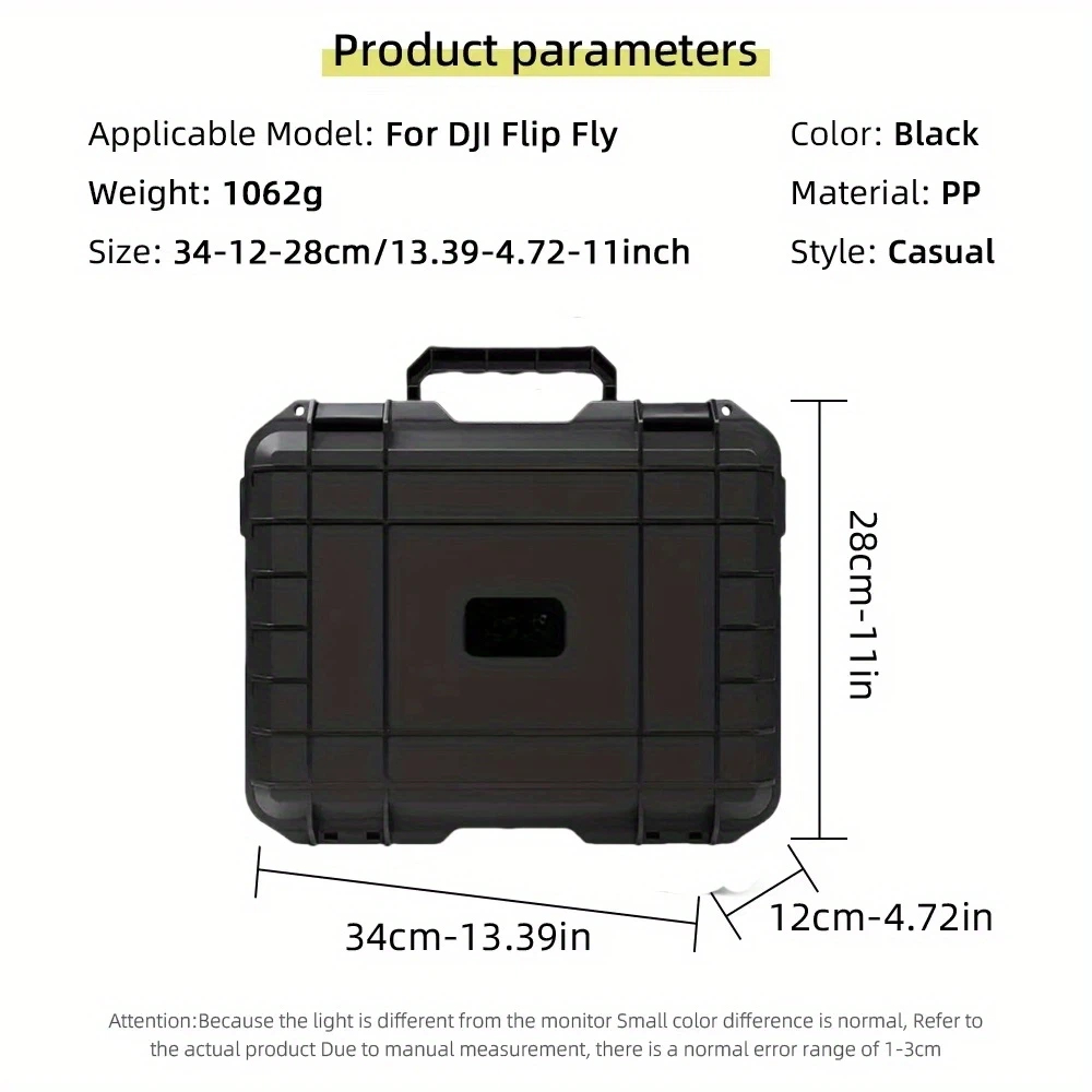For DJI Flip hard-shell storag - Drone Carrying Case recension och pris