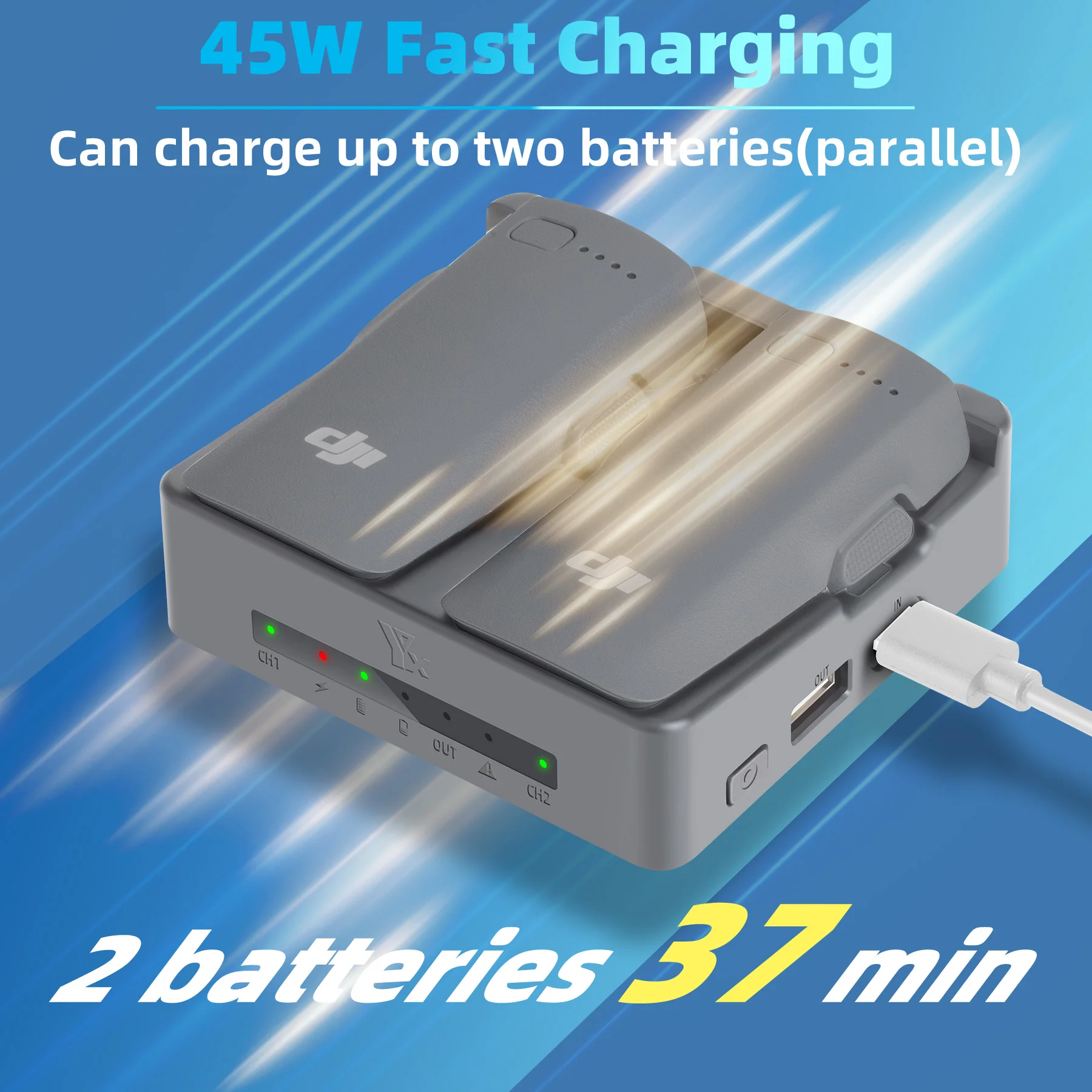 NEO 2 Fast Charging Hub Batter - Drone Charging Hub recension och pris