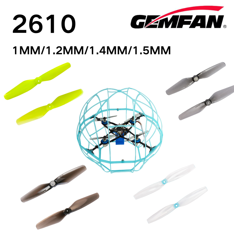 2610 Props Gemfan 2.6inch 2 Bl - Drone Battery Adapter recension och pris