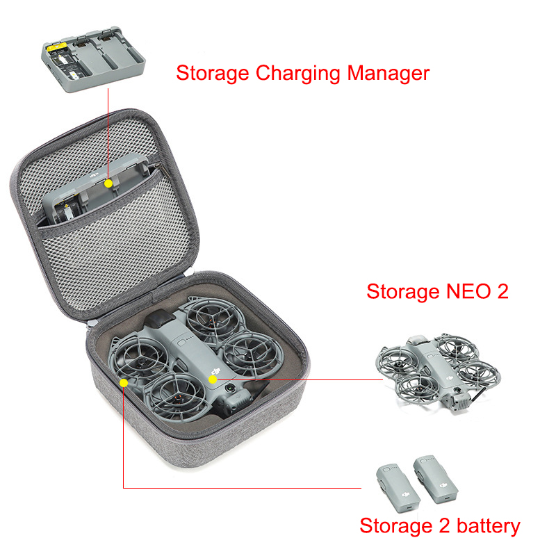 Carrying Shockproof Case for D - Drone Carrying Case recension och pris