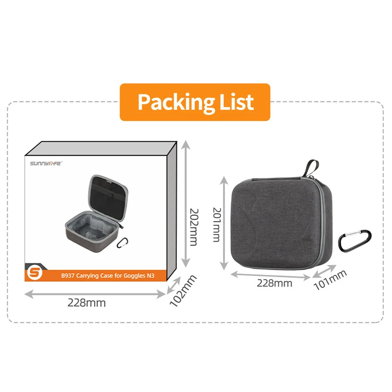 Hard Shell Carrying Case For D - Drone Hard Shell Case recension och pris
