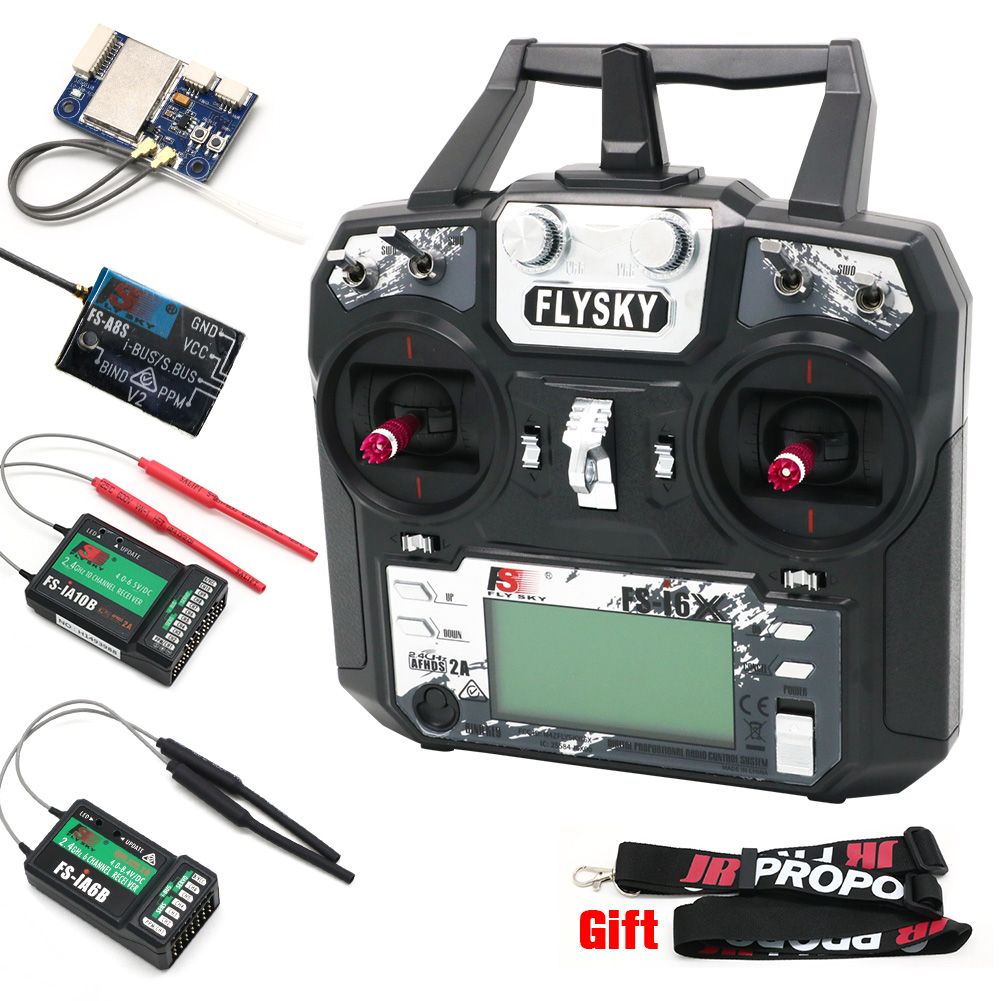 FLYSKY FS-i6X FS i6X 10CH 2.4G - Drone Battery Adapter recension och pris