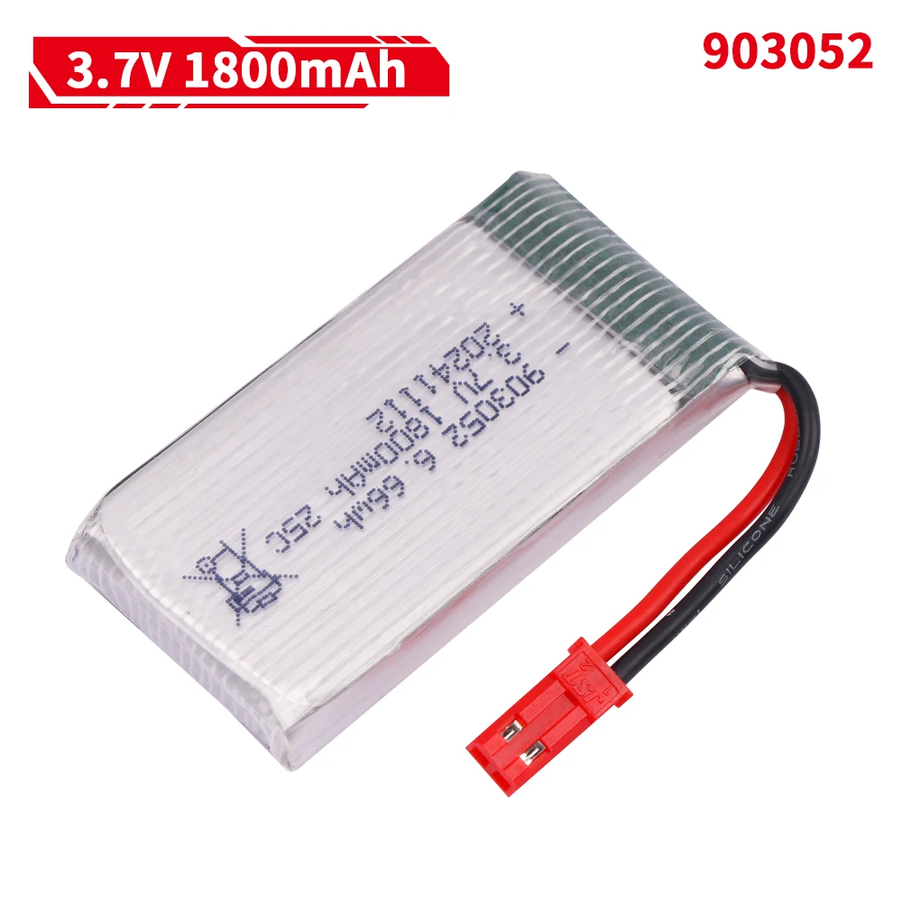 3.7V 1800mAh 903052 lipo Batte - Drone Battery Charger recension och pris