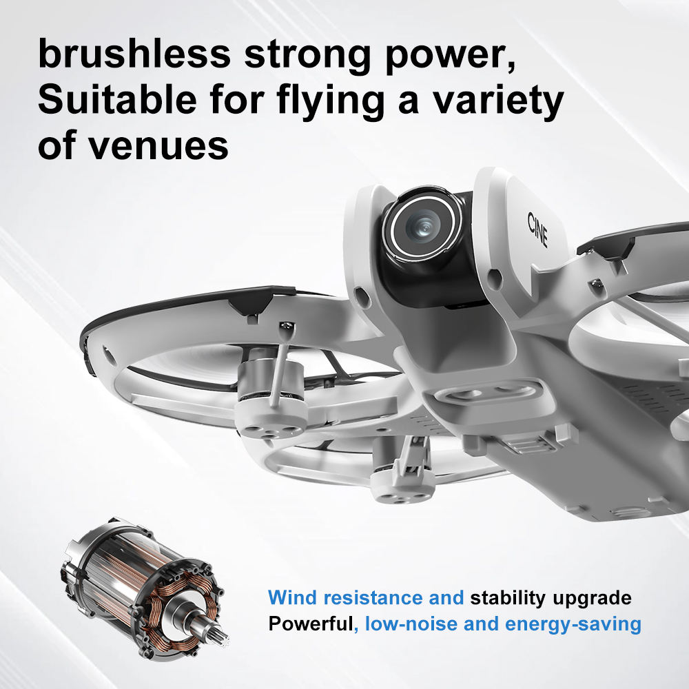 V666 Foldable Mini Drone 4K Du - Drone Power Bank recension och pris