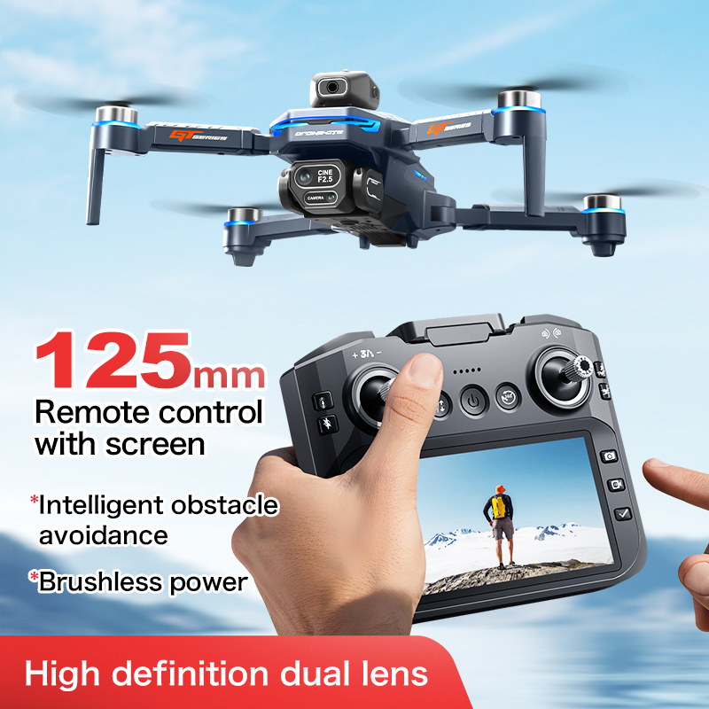 GT8 Obstacle Avoidance Aerial  - Drone Controller Screen recension och pris