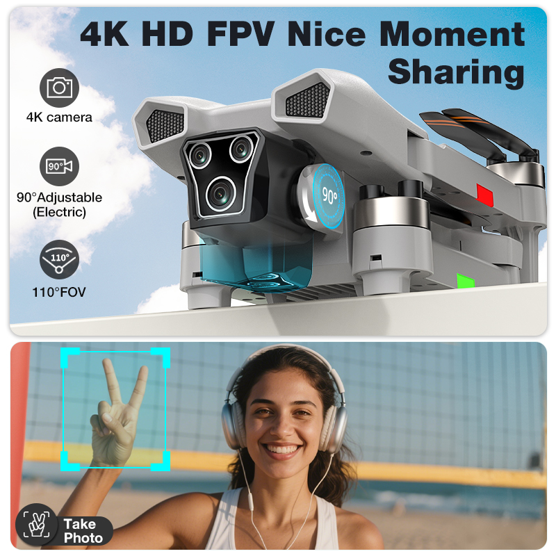 NEW Hot L017 Pro Drone Brushle - Drone Power Bank recension och pris