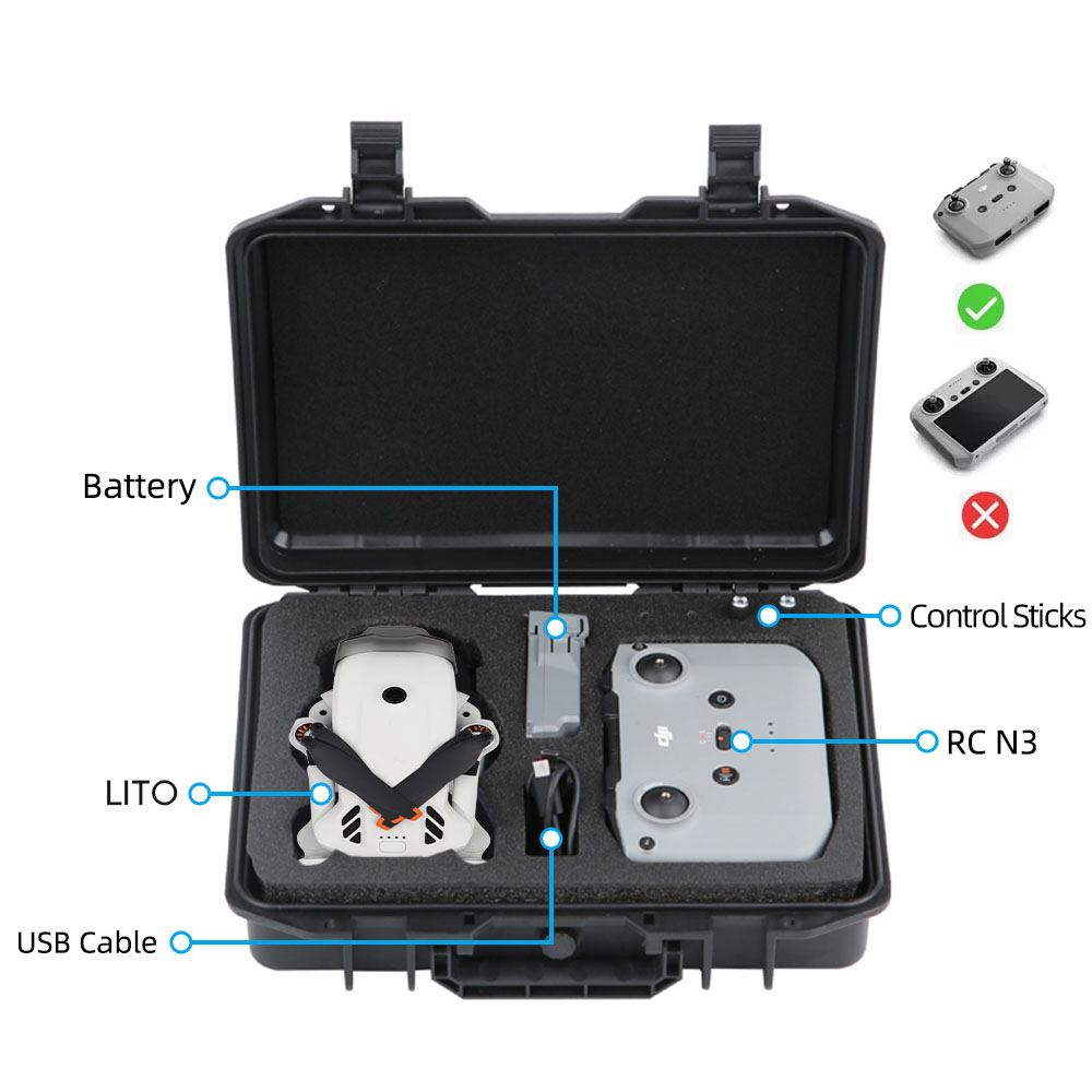 Portable Carrying Case for DJI - Drone Carrying Case recension och pris