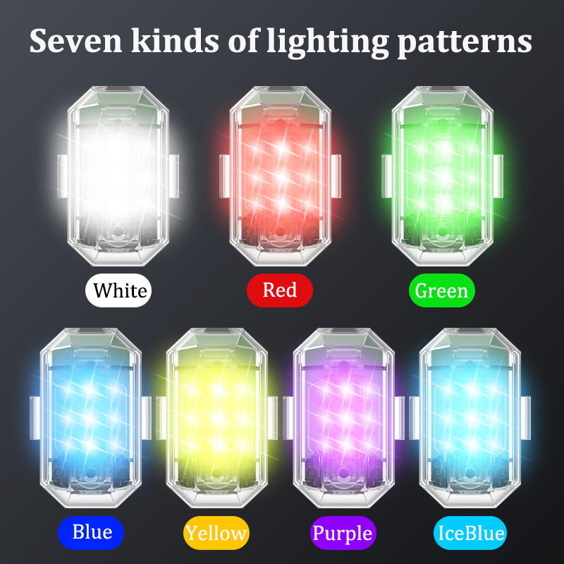 1/2/4pcs Wireless LED Drone St - Drone Beacon Light recension och pris