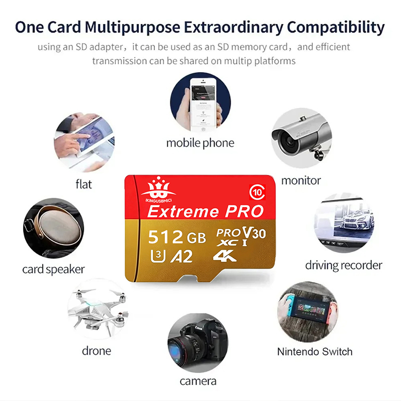 Micro SD Card Memory Class 10  - Drone Strobe Light recension och pris