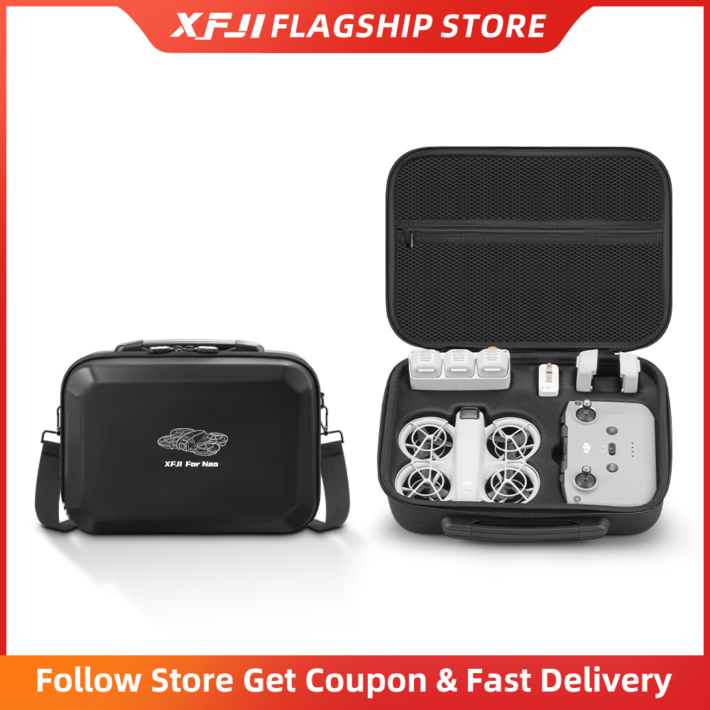 XFJI Carrying Case Compatible  - Drone Hard Shell Case recension och pris